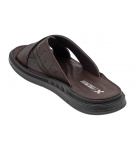XTI uomo ciabatta 144037 pelle MARRONE