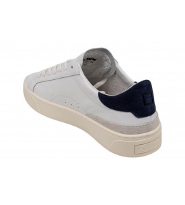 DATE uomo M441-SO-CA-WL SONICA CALF WHITE-BLUE