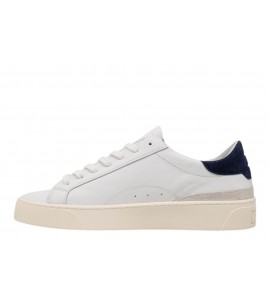 DATE uomo M441-SO-CA-WL SONICA CALF WHITE-BLUE