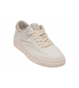 DATE uomo M441-TO-FG-WH TORNEO FRINGED WHITE