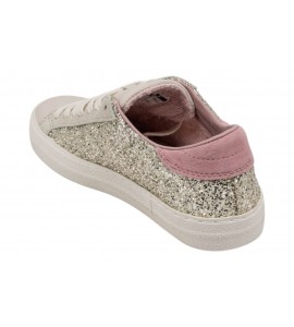 DATE donna W441-HL-GL-PL HILL LOW GLITTER PLATINUM