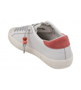 DATE donna W441-HL-CA-HR HILL LOW CALF WHITE-CORAL