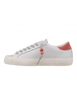 DATE donna W441-HL-CA-HR HILL LOW CALF WHITE-CORAL