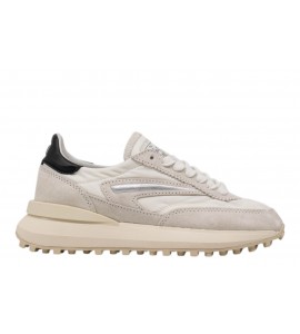 DATE donna W441-AT-NY-WB ATHLETA NYLON WHT-BLK