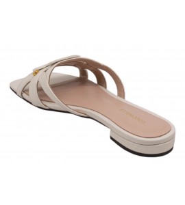 COCCINELLE CIABATTINA E4U7R170201 N17 C-ME SELLE PEARL