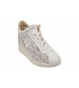 RUCOLINE MINNIE 226 pizzo calf pu bianco