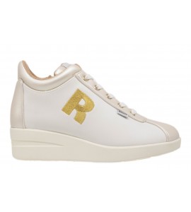 RUCOLINE MINNIE 226 CALF PU LUX BIANCO-ORO