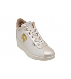 RUCOLINE MINNIE 226 CALF PU LUX BIANCO-ORO