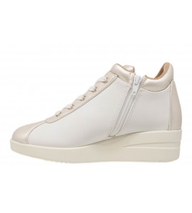 RUCOLINE MINNIE 226 CALF PU LUX BIANCO-ORO