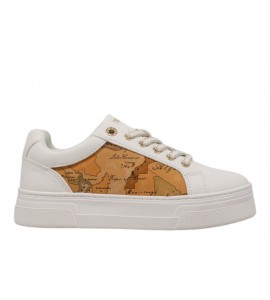 ALVIERO MARTINI donna sneaker 2416/0208/X013 WHITE/BEIGE GEO