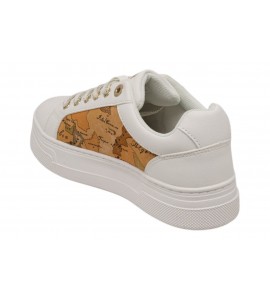 ALVIERO MARTINI donna sneaker 2416/0208/X013 WHITE/BEIGE GEO