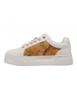 ALVIERO MARTINI donna sneaker 2416/0208/X013 WHITE/BEIGE GEO