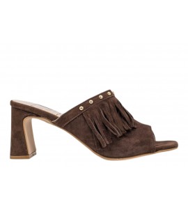 LUISANNE sabot 3900/05 CAMOSCIO moro