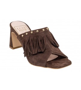 LUISANNE sabot 3900/05 CAMOSCIO moro