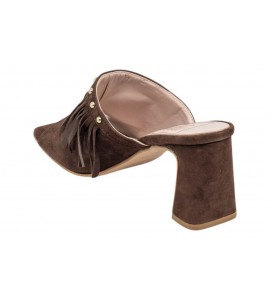LUISANNE sabot 3900/05 CAMOSCIO moro
