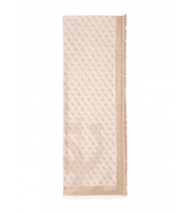 GUESS SCIARPA ERICA LOGO AW5448POL03 LATTE