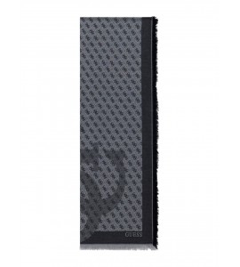 GUESS SCIARPA ERICA LOGO AW5448POL03 COAL