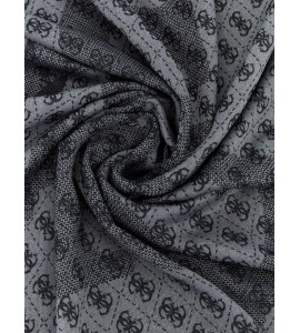 GUESS SCIARPA ERICA LOGO AW5448POL03 COAL