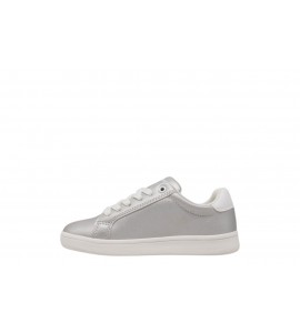CALVIN KLEIN BAMBINA SNEAKER V3A9-83211-0376X059 SILVER/WHITE