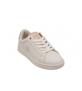 CALVIN KLEIN BAMBINA SNEAKER V3A9-83212-1355A708 OFF WHITE-NUDE