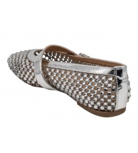 ALMA EN PENA BALLERINA CON STRASS V261255 SILVER