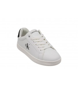 CALVIN KLEIN BAMBINO SNEAKER V3X9-83284-1355X002 WHITE/BLACK