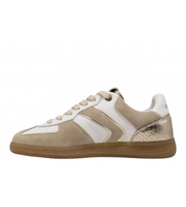 VERBENAS DONNA SNEAKERS SORA SIVELA BLANCO/CRUDO/ORO