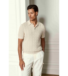 GRAN SASSO 23179/18172/007 TENNIS M/M ECRU