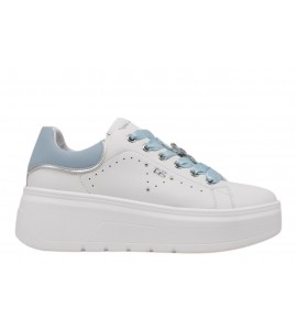DONNA SERENA 675973DM BIANCO/LT BLUE ARG