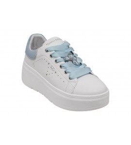 DONNA SERENA 675973DM BIANCO/LT BLUE ARG