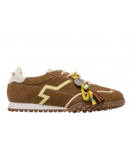 GIO+ SNEAKERS CIELO07 COMBI BROWN