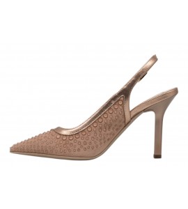 NERO GIARDINI DECOLLETE E615431DE/660 VELOUR COL. PHARD