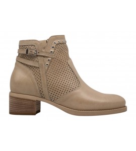 NERO GIARDINI STIVALETTO E615070D/439 ELBA COL. CHAMPAGNE