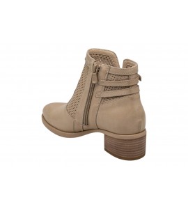 NERO GIARDINI STIVALETTO E615070D/439 ELBA COL. CHAMPAGNE