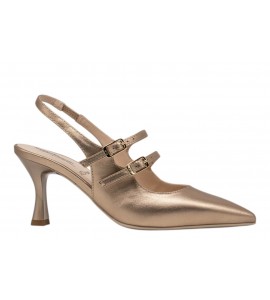 NERO GIARDINI DECOLLETE E615412DE/434 LAMINATO COL. SAND