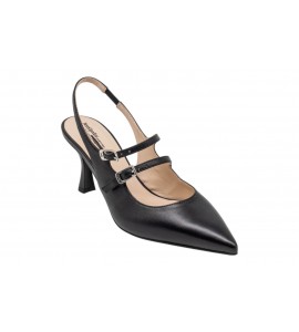 NERO GIARDINI DECOLLETE E615410DE/100 NAPPA NERO