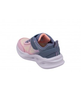SKECHERS BAMBINA Kids' S-Lights: Sola Glow - Ombre Deluxe 303714L/GYPL