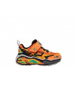SKECHERS BIMBO Mega Scene 402162N/ORBK ORANGE/BLACK