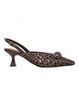 NOA HARMON slingback 10342-55 SWAN BROWN