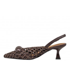 NOA HARMON slingback 10342-55 SWAN BROWN
