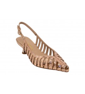 ALMA EN PENA slingback V265200 MIRROW ROSE