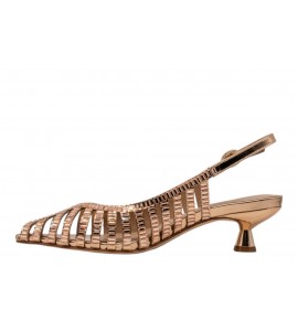 ALMA EN PENA slingback V265200 MIRROW ROSE