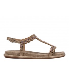 ALMA EN PENA sandalo V2651505 OPORTO BRONZE