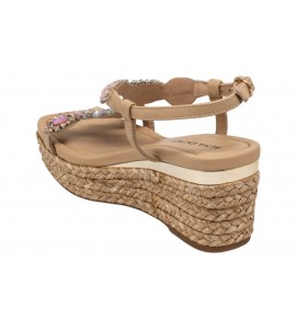 ALMA EN PENA sandalo con zeppa V266501 NAPA SAND