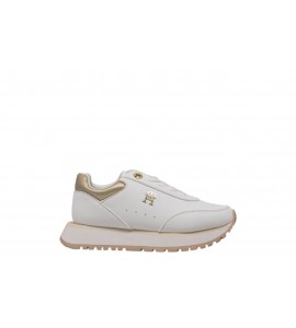 TOMMY HILFIGER bambina T3A9-34266-1355X048 WHITE/PLAtino
