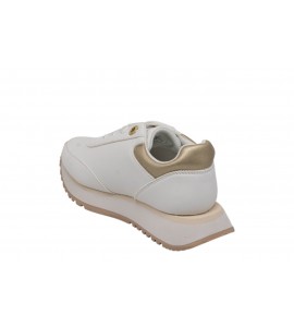 TOMMY HILFIGER bambina T3A9-34266-1355X048 WHITE/PLAtino