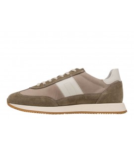 NERO GIARDINI uomo sneaker E601112U/501 VELOUR ARGILLA