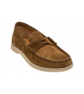 FABI MOCASSINO FU1465 MONACO VELOUR TABACCO