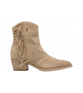 NERO GIARDINI stivale E615131D/421 VELOUR NUDO