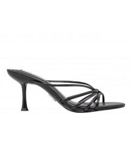 STEVE MADDEN SANDALO EDNA black LEATHEr